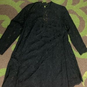 Show Me Your Mumu black lace mini dress